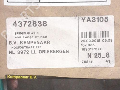 Spejlglas højre Spejlglas højre 21911915 21911915
