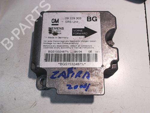 Kollisjonspute styreenhet OPEL ZAFIRA A MPV (T98) 1.6 16V (F75) (101 hp) 23273261
