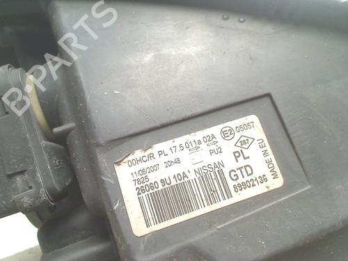 Left headlight NISSAN NOTE (E11, NE11) 1.6 | BP32481152C28