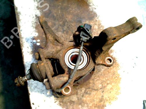 Used Left front steering knuckle KIA RIO II (JB) 1.4 16V (97 hp) 31066346