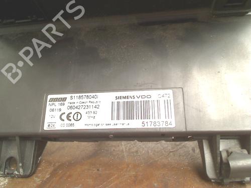 Used Comfort control module FIAT PANDA (169_) 1.2 (169.AXB11, 169.AXB1A) (60 hp) 32443477
