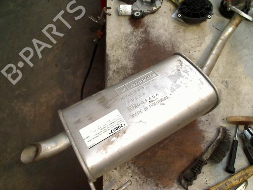 Udstødningssystem NISSAN MICRA III (K12) 1.2 16V (80 hp) 33001140