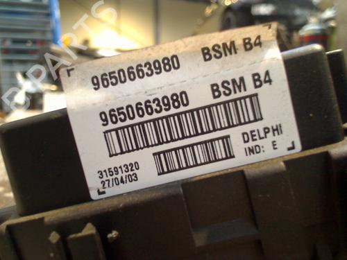 Control unit PEUGEOT 307 Break (3E) 2.0 | BP32443466M11 - Image 2