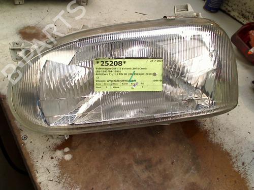 Used Left headlight VW GOLF III Variant (1H5) 1.9 TDI (90 hp) 31128177