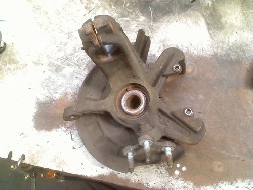 Used Left front steering knuckle Left front steering knuckle VW POLO V (6R1, 6C1) 1.4 (6R1) (85 hp) 34103766 34103766