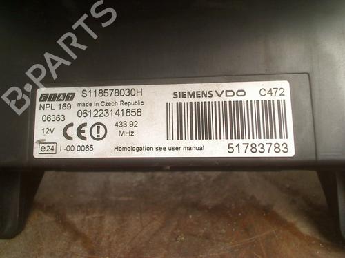 Comfort control module FIAT PANDA (169_) 1.2 (169.AXB11, 169.AXB1A) | BP36274647M56 - Image 2