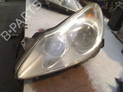 Used Left headlight OPEL CORSA D (S07) 1.4 (L08, L68) (90 hp) 31128193