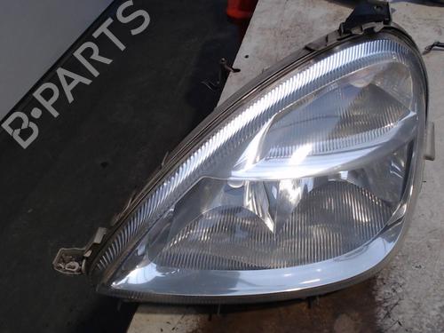 Used Left headlight MERCEDES-BENZ A-CLASS (W168) A 140 (168.031, 168.131) (82 hp) 24825498