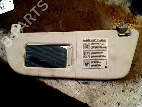 Used Left sun visor OPEL CORSA C (X01) 1.0 (F08, F68) (60 hp) 31028311