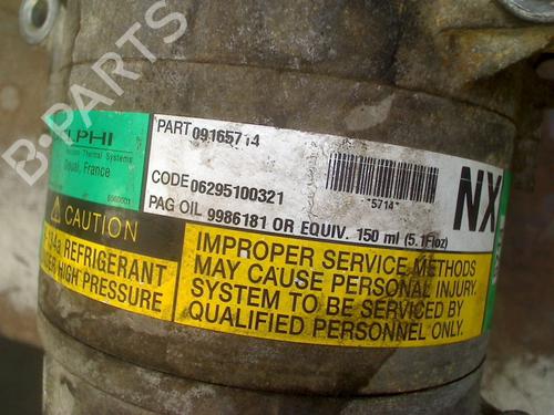 AC compressor OPEL MERIVA A MPV (X03) 1.6 16V (E75) | BP33797321M34 - Image 2