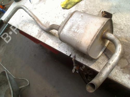 Used Exhaust system RENAULT SCÉNIC II (JM0/1_) 1.6 (JM0C, JM0J, JM1B) (113 hp) 33001154