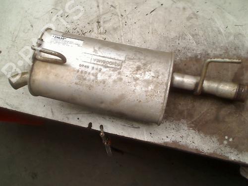 Used Exhaust system Exhaust system OPEL MERIVA A MPV (X03) 1.4 16V Twinport (E75) (90 hp) 33436577 33436577