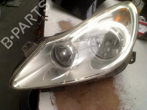 Used Left headlight Left headlight OPEL CORSA D (S07) 1.2 (L08, L68) (80 hp) 33956421 33956421