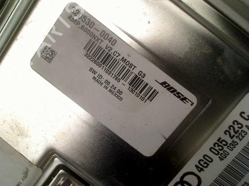 Electronic module AUDI A6 C7 (4G2, 4GC) 3.0 TDI quattro | BP27642201M83 - Image 3