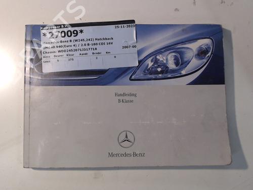 Used Other MERCEDES-BENZ B-CLASS Sports Tourer (W245) B 180 CDI (245.207) (109 hp) 30835156