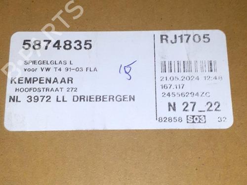 Spejlglas venstre Spejlglas venstre 21941626 21941626