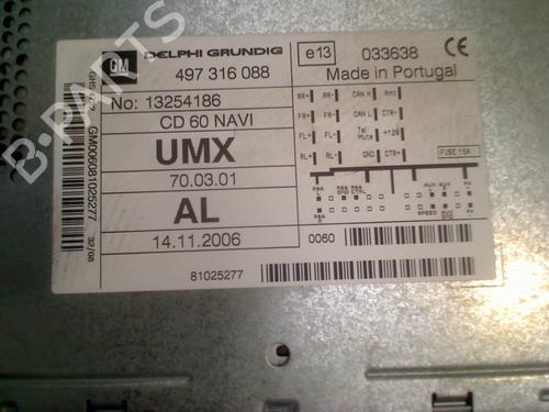 Radio OPEL CORSA D (S07) 1.2 (L08, L68) | BP31269185E6 - Image 2