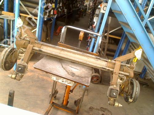 Used Rear axle Rear axle CITROËN BERLINGO / BERLINGO FIRST Box Body/MPV (M_) 1.6 HDI 75 (MB9HW) (75 hp) 33541485 33541485