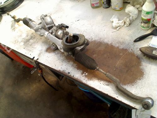 Used Steering rack MERCEDES-BENZ A-CLASS (W177) A 200 (177.087) (163 hp) 32780187