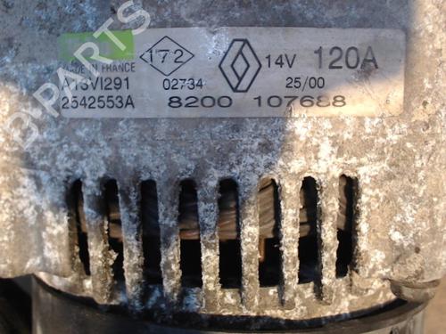 Alternator OPEL MOVANO A Bus (X70) 2.5 D (JD) | BP24595875M7 