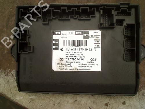 Used Electronic module Electronic module MERCEDES-BENZ S-CLASS (W221, V221) S 600 (221.176) (517 hp) 34719223 34719223