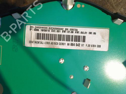 Display monitor CITROËN DS3 (SA_) 1.4 VTi 98 | BP32481085C48