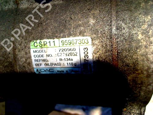 AC compressor CHEVROLET SPARK (M300) 1.0 | BP31015900M34