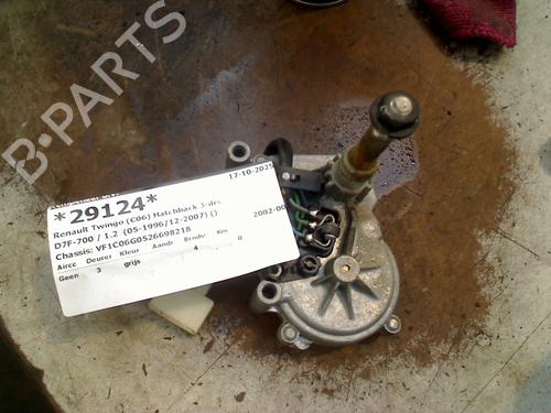 Used Rear wiper motor RENAULT TWINGO I (C06_) 1.2 (C066, C068) (58 hp) 31278799