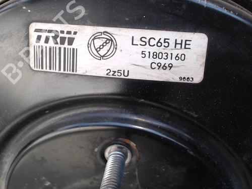 Servo brake FIAT 500 (312_) 1.2 (312AXA1A) | BP24956157M42 