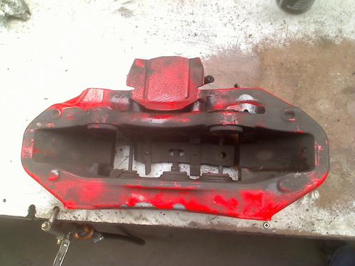 Used Left front brake caliper Left front brake caliper LAND ROVER RANGE ROVER SPORT II (L494) 3.0 SDV6 4x4 (306 hp) 31270214 31270214