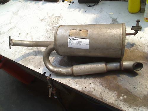 Used Exhaust system CHEVROLET MATIZ (M200, M250) 0.8 (52 hp) 33001201