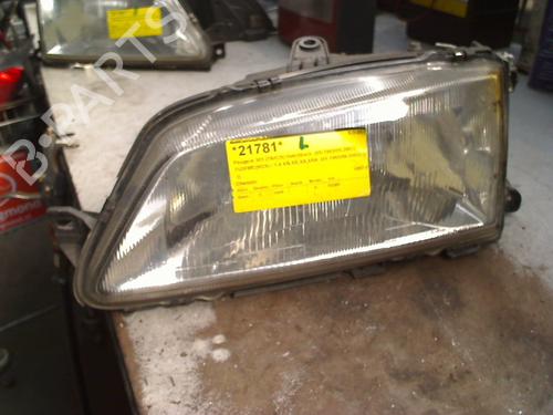 Used Left headlight PEUGEOT 306 Hatchback (7A, 7C, N3, N5) 1.4 (75 hp) 31128179