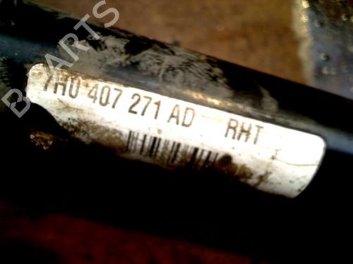 Left front driveshaft VW TRANSPORTER T5 Van (7HA, 7HH, 7EA, 7EH) 2.5 TDI | BP30936919M38