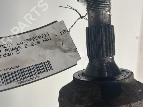 Left front driveshaft PEUGEOT 307 (3A/C) 2.0 HDi 135 | BP27343898M38 