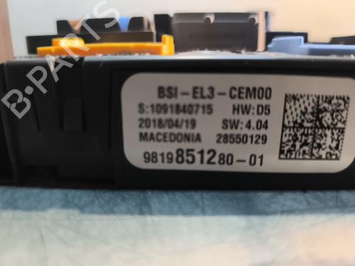 Used Electronic module PEUGEOT 308 II (LB_, LP_, LW_, LH_, L3_) 1.6 HDi 100 (99 hp) 31363683