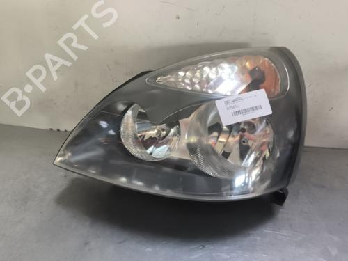 Venstre forlygte RENAULT CLIO II (BB_, CB_) 1.5 dCi (B/C2J) (68 hp) 28077825