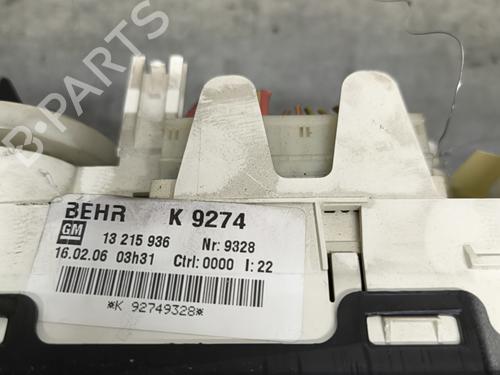 Climate control OPEL MERIVA A MPV (X03) 1.7 CDTI (E75) | BP30552583I5 - Image 2