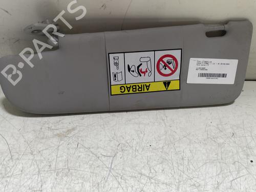Used Right sun visor FIAT PANDA (312_, 319_) 1.2 (312PXA1A) (69 hp) 24335019
