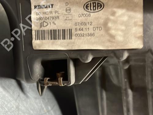 Used Right headlight Right headlight DACIA SANDERO 1.5 dCi (68 hp) 32997108 32997108