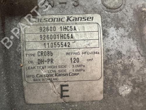 AC compressor NISSAN MICRA IV (K13K, K13KK) 1.2 | BP21722853M34 