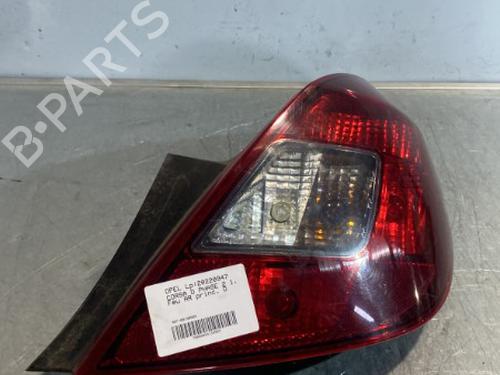 Used Right taillight OPEL CORSA D (S07) 1.2 (L08, L68) (86 hp) 21721172