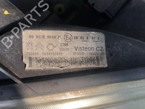 Used Right headlight Right headlight CITROËN BERLINGO / BERLINGO FIRST MPV (MF_, GJK_, GFK_) 1.6 HDI 90 (MF9HX) (90 hp) 32997171 32997171