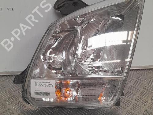 Højre forlygte OPEL MERIVA A MPV (X03) 1.7 CDTI (E75) (100 hp) 21695778