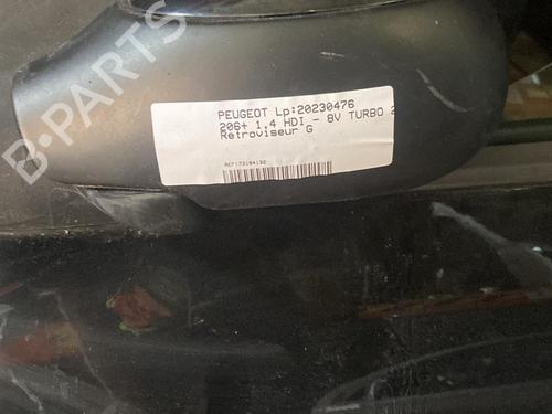 Retrovisor esquerdo Retrovisor esquerdo PEUGEOT 206+ (2L_, 2M_) 1.4 HDi eco 70 (68 hp) 21694685 21694685