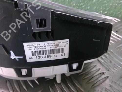 Instrument cluster PEUGEOT 208 I (CA_, CC_) 1.6 BlueHDi 100 | BP21708977C47 