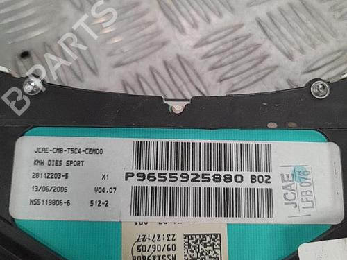 Instrument cluster PEUGEOT 307 CC (3B) 2.0 HDi 135 | BP21719564C47 