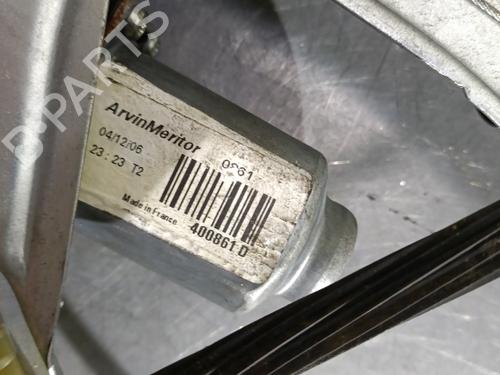 Front right window mechanism RENAULT CLIO III (BR0/1, CR0/1) 1.4 16V | BP29003872C23 