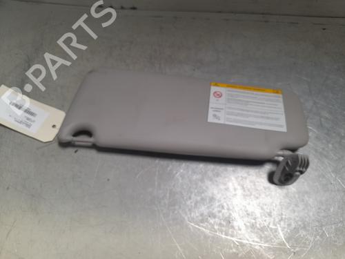 Used Right sun visor RENAULT TWINGO II (CN0_) 1.2 16V (CN04, CN0B) (75 hp) 28354266