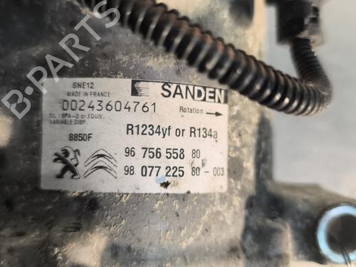 Compressor A/C PEUGEOT 208 I (CA_, CC_) 1.6 HDi / BlueHDi 75 (75 hp) 29733913