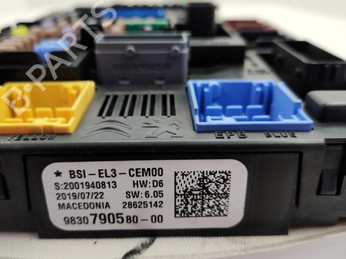 Used Fuse box Fuse box CITROËN C3 III (SX) 1.2 THP 110 (SXHNPS, SXHNZT, SXHNZ6) (110 hp) 34283093 34283093